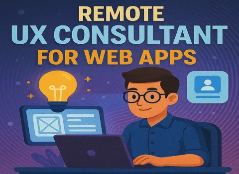 Remote UX Consultant for Web Apps