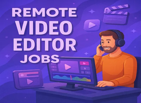 Remote Video Editor (Work from Anywhere)