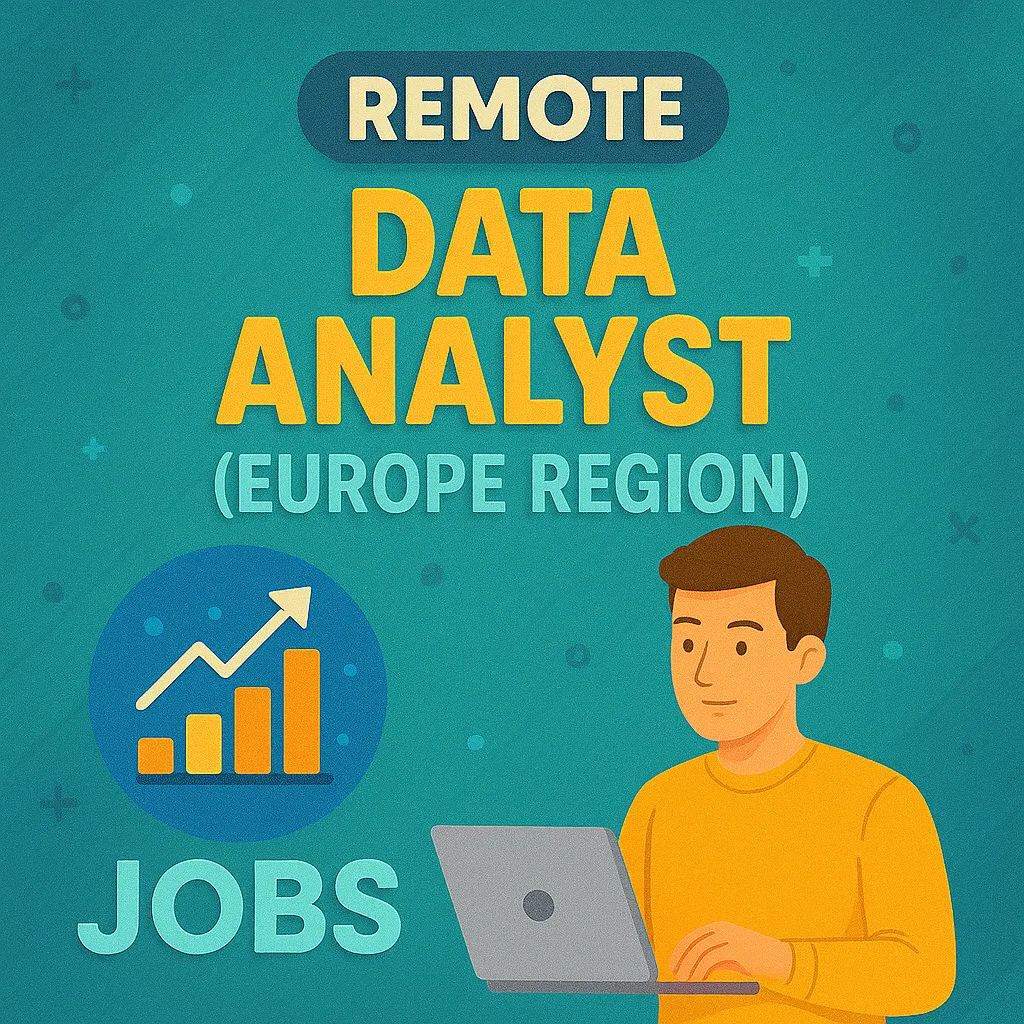 Remote Data Analyst (Europe Region)