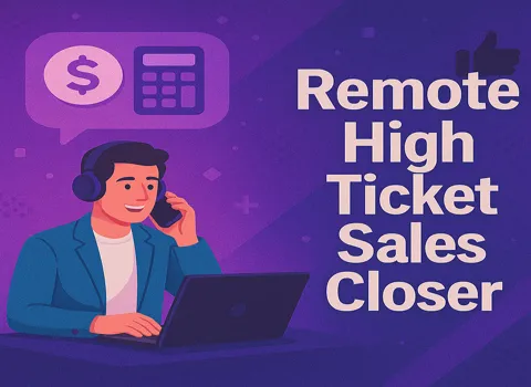 Remote High Ticket Sales Closer