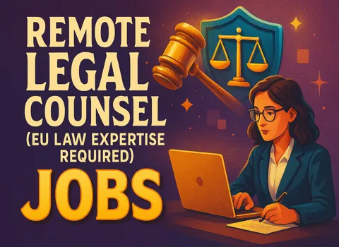 Remote Legal Counsel (EU Law Expertise Required)