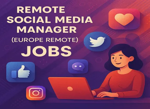 Remote Social Media Manager (Europe Remote)