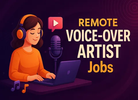 Remote Voice-over Artist