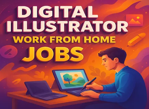 Digital Illustrator Work From Home
