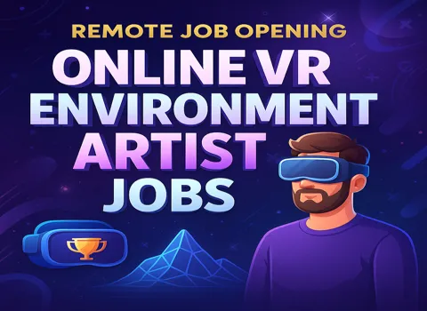 Online VR Environment Artist