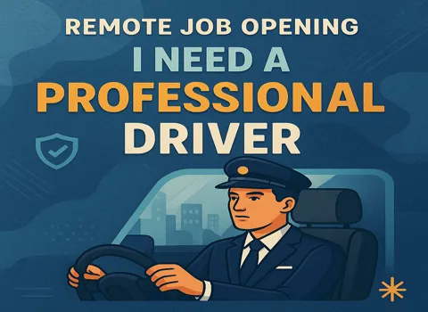 I need a professional driver
