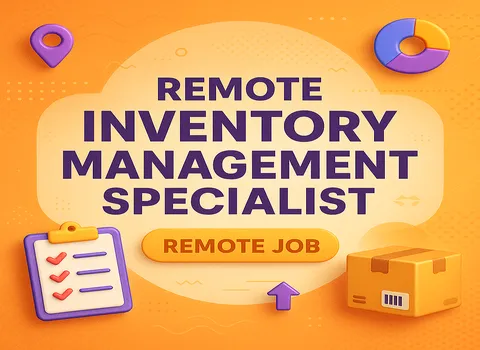 Remote Inventory Management Specialist