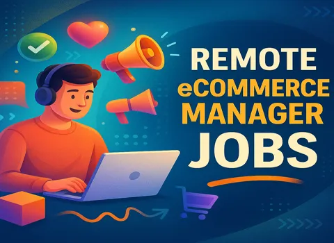Remote eCommerce Manager