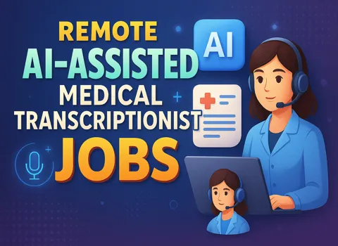 Remote AI-Assisted Medical Transcriptionist