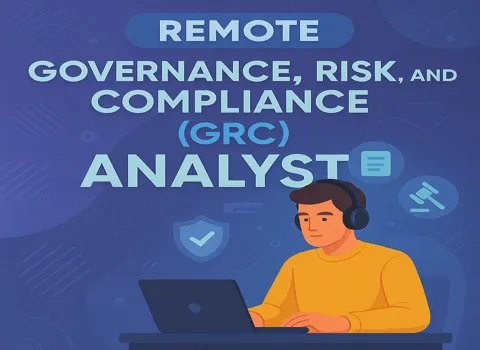 Remote Governance, Risk, and Compliance (GRC) Analyst