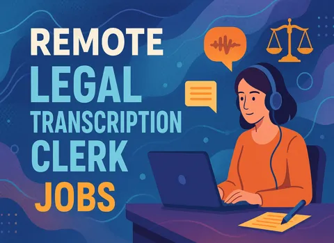Remote Legal Transcription Clerk