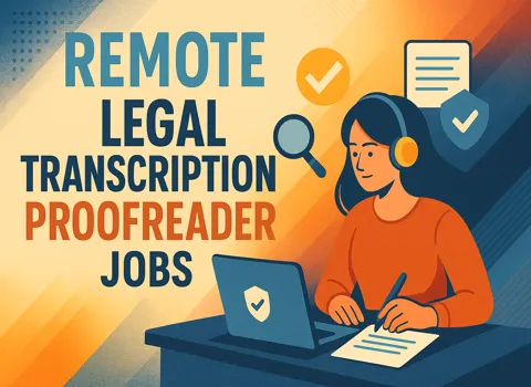 Remote Legal Transcription Proofreader