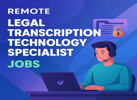 Remote Legal Transcription Technology Specialist