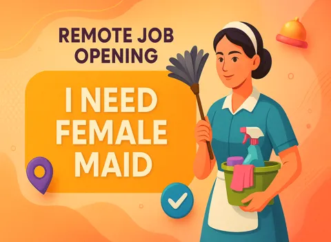 I need female maid