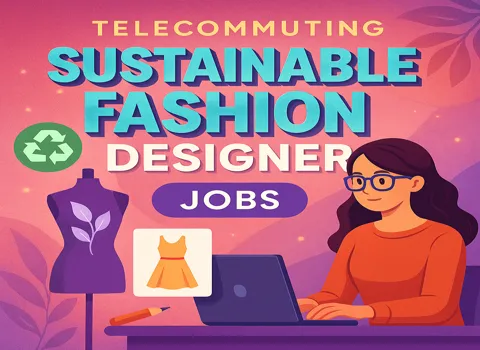 Telecommuting Sustainable Fashion Designer
