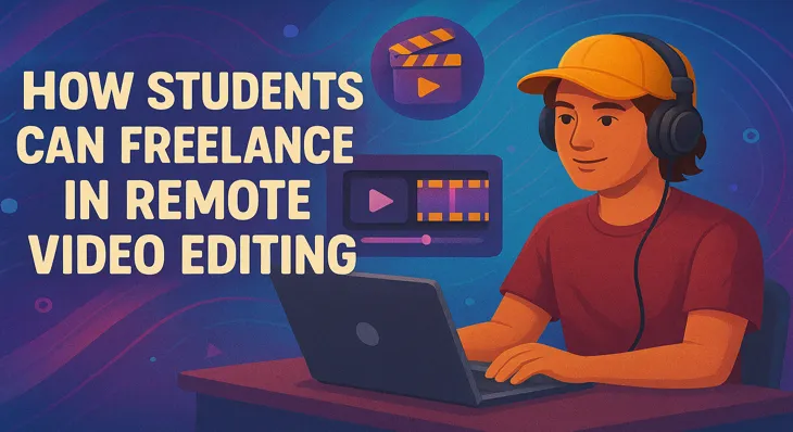 How Students Can Freelance in Remote Video Editing