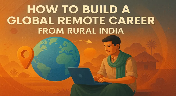 How to Build a Global Remote Career from Rural India