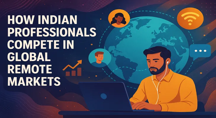 How Indian Professionals Compete in Global Remote Markets