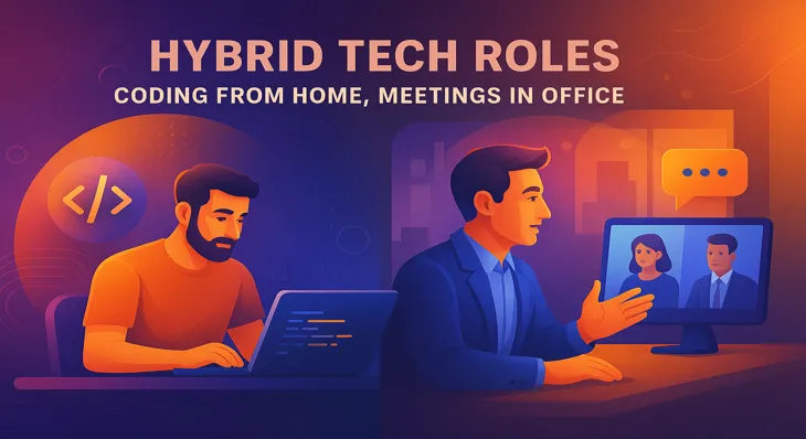 Hybrid Tech Roles: Coding from Home, Meetings in Office