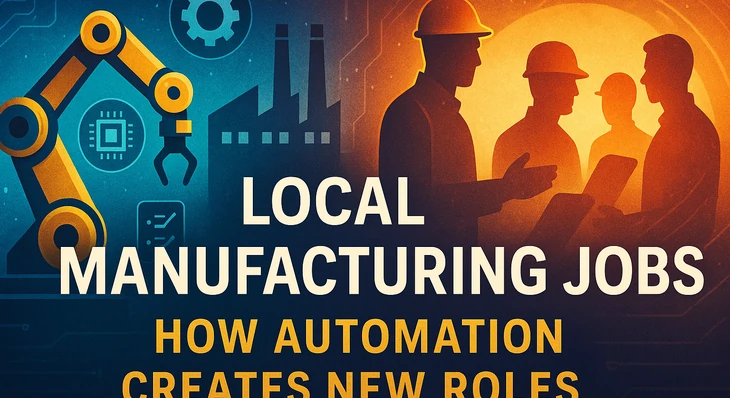 Local Manufacturing Jobs: How Automation Creates New Roles