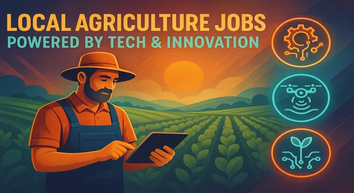 Local Agriculture Jobs Powered by Tech & Innovation