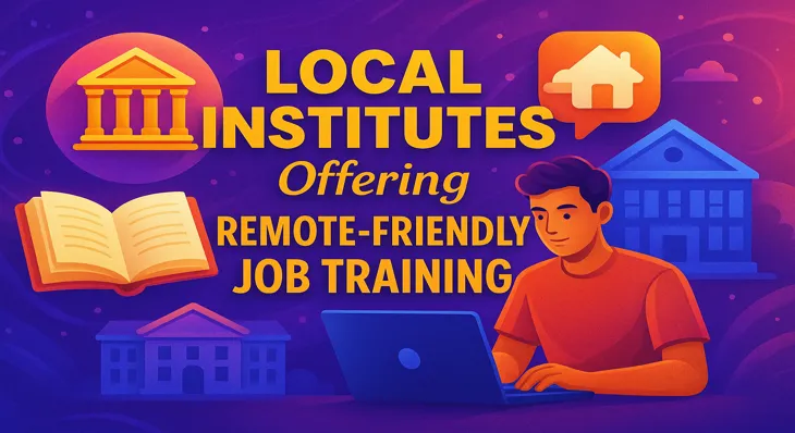Local Institutes Offering Remote-Friendly Job Training