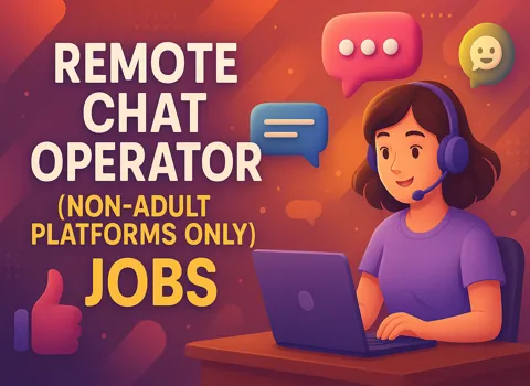 Remote Chat Operator (Non-Adult Platforms Only)