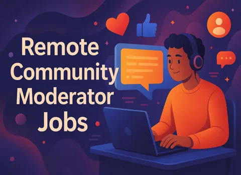 Remote Community Moderator