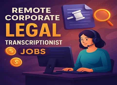 Remote Corporate Legal Transcriptionist