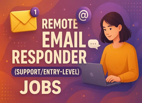 Remote Email Responder (Support/Entry-Level)