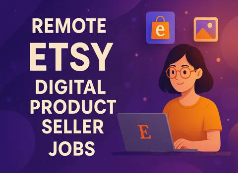 Remote Etsy Digital Product Seller