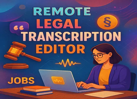 Remote Legal Transcription Editor
