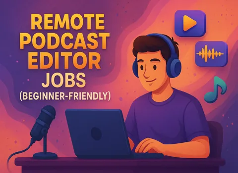Remote Podcast Editor (Beginner-Friendly)
