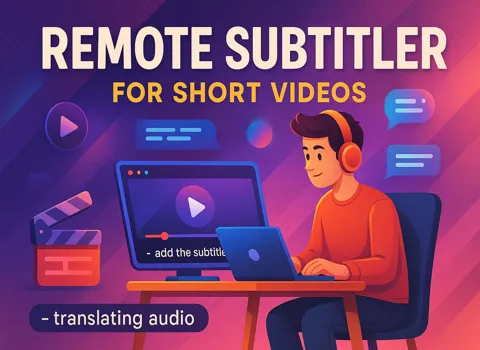 Remote Subtitler for Short Videos