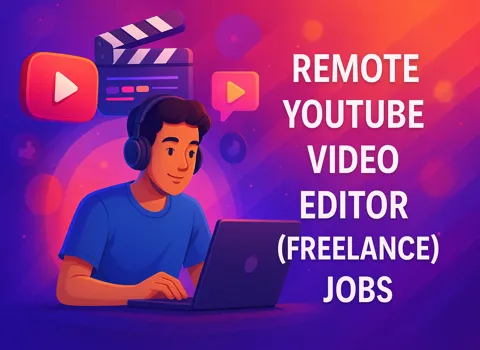Remote YouTube Video Editor (Freelance)