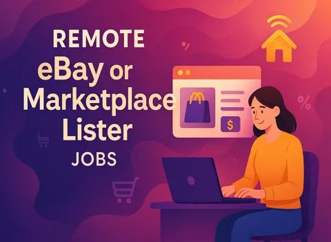 Remote eBay or Marketplace Lister