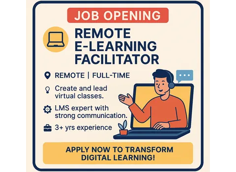 Remote E-learning Facilitator