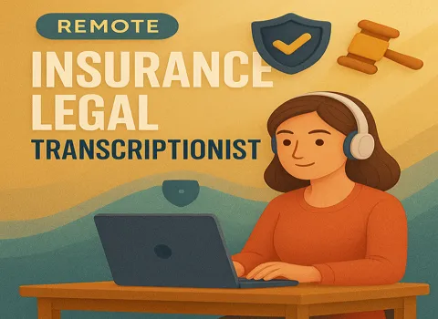 Remote Insurance Legal Transcriptionist