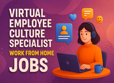 Virtual Employee Culture Specialist Work From Home