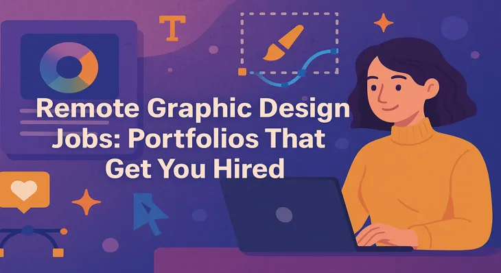 Remote Graphic Design Jobs: Portfolios that Get You Hired