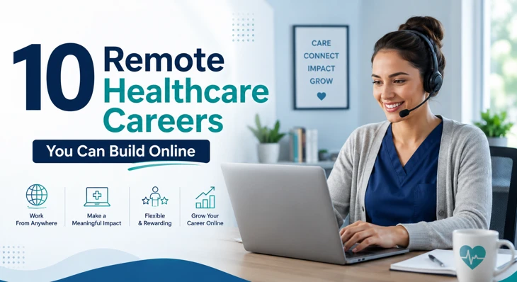 10 Remote Healthcare Careers You Can Build Online