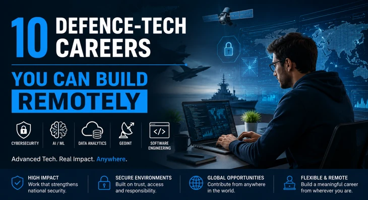 10 Defence-Tech Careers You Can Build Remotely