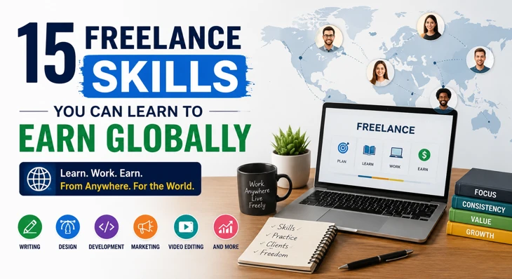 15 Freelance Skills You Can Learn to Earn Globally