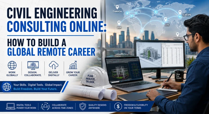 Civil Engineering Consulting Online: How to Build a Global Remote Career