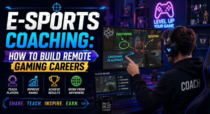 E-Sports Coaching: How to Build Remote Gaming Careers