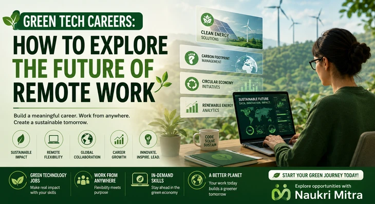 Green Tech Careers: How to Explore the Future of Remote Work