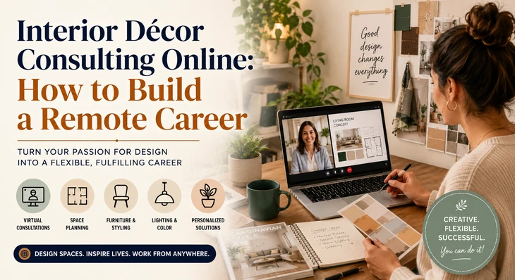 Interior Décor Consulting Online: How to Build a Remote Career