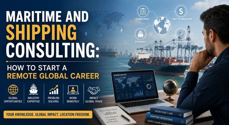Maritime and Shipping Consulting: How to Start a Remote Global Career