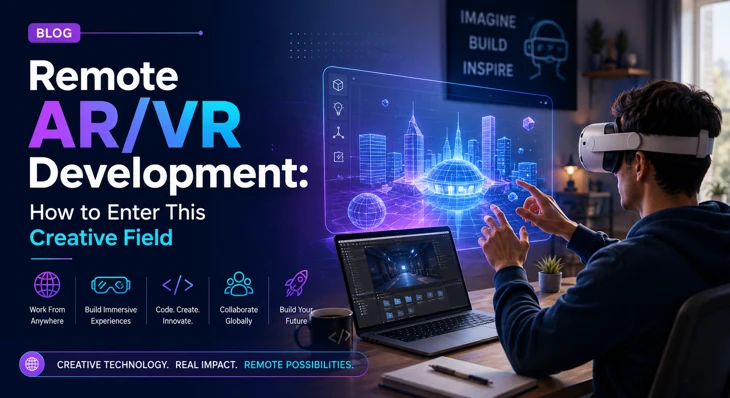 Remote AR/VR Development: How to Enter This Creative Field