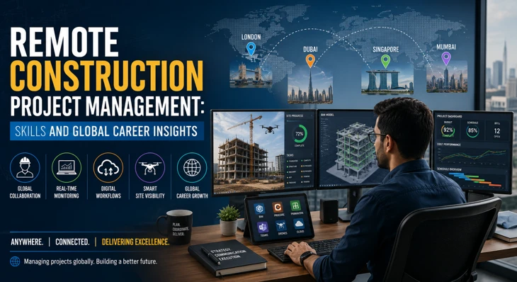 Remote Construction Project Management: Skills and Global Career Insights